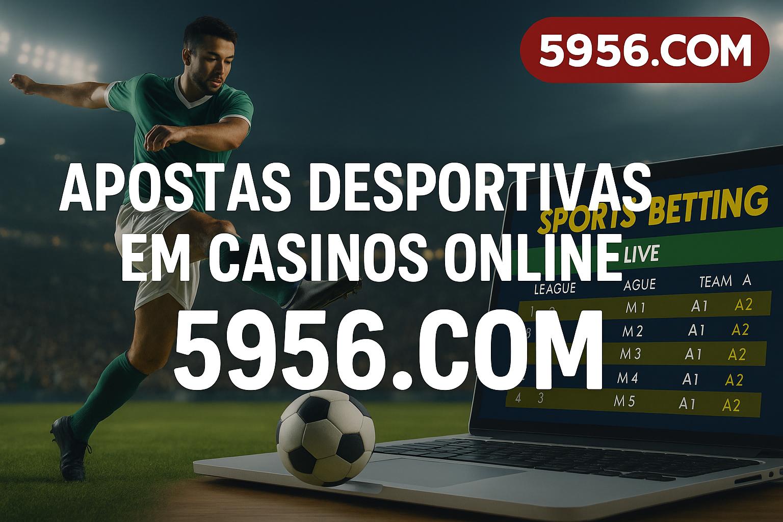 Aposte em apostas esportivas no cassino online 5956.COM