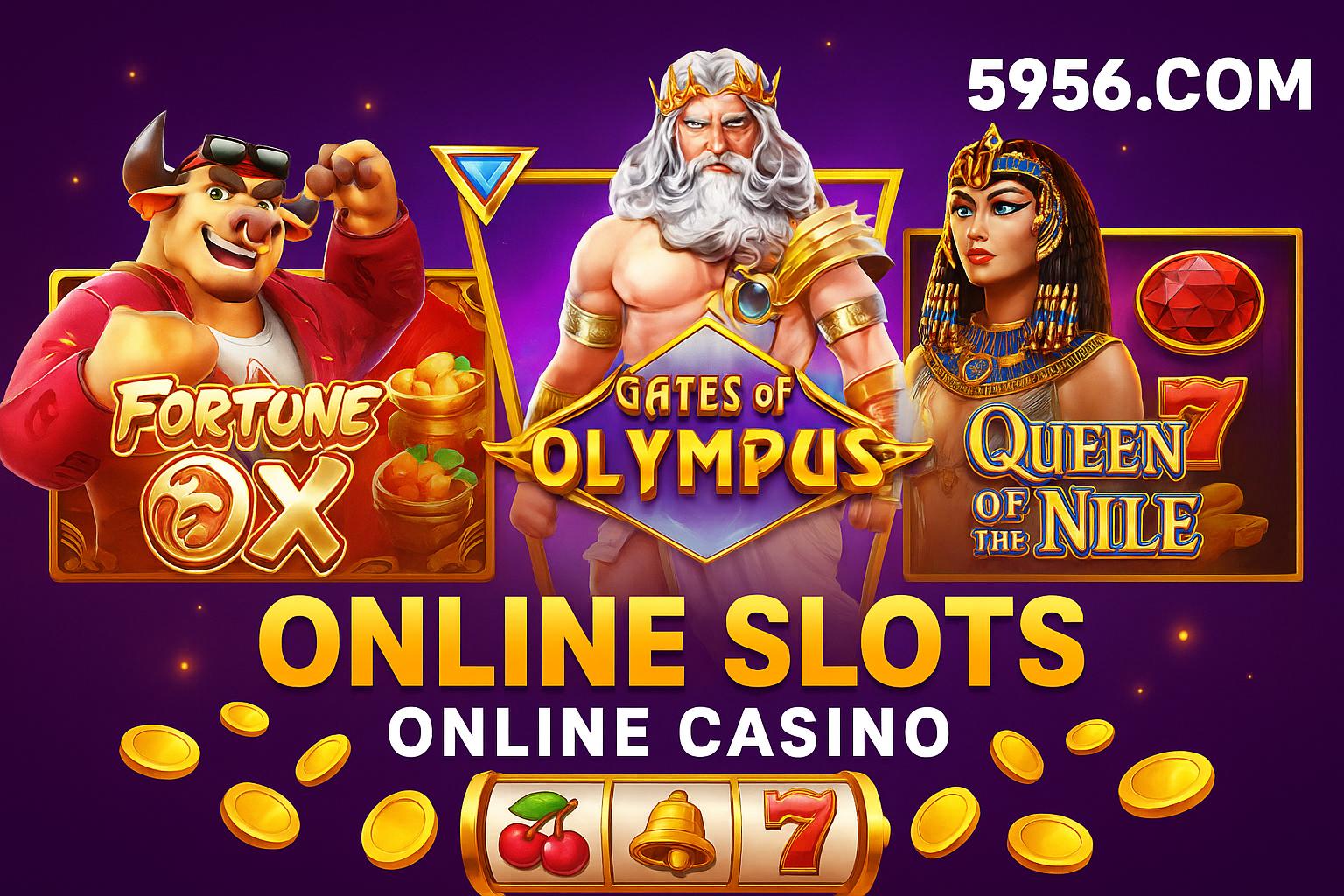 Explore o mundo das slot machines no 5956.COM Casino